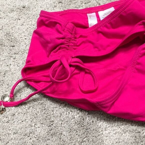 Anne Cole Berry side tie bikini bottoms. NWT - Picture 3 of 5